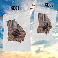 Georgia Turkey Hunting Garden Flag Camo American Flag Hunter Gift - Wonder Print Shop