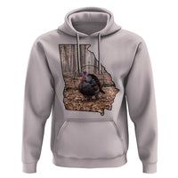 Georgia Turkey Hunting Hoodie Camo American Flag Hunter Gift - Wonder Print Shop