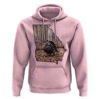 Georgia Turkey Hunting Hoodie Camo American Flag Hunter Gift - Wonder Print Shop