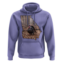 Georgia Turkey Hunting Hoodie Camo American Flag Hunter Gift - Wonder Print Shop