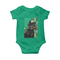 Camo Hunting Dog Turkey American Pride Gift Baby Onesie - Wonder Print Shop