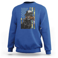 Camo Hunting Dog Turkey American Pride Gift Sweatshirt - Wonder Print Shop