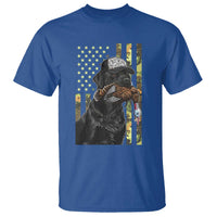 Camo Hunting Dog Turkey American Pride Gift T Shirt - Wonder Print Shop