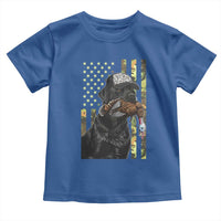 Camo Hunting Dog Turkey American Pride Gift Toddler T Shirt - Wonder Print Shop