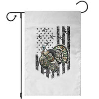 Turkey Hunter Garden Flag Patriotic American Flag Gift - Wonder Print Shop