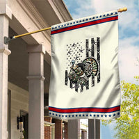 Turkey Hunter Garden Flag Patriotic American Flag Gift