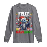 Funny Dragon Throwing Dart Christmas Gift Long Sleeve Shirt Feliz Navidart - Wonder Print Shop