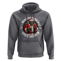Funny Santa Bigfoot Dartist Beer Lover Hoodie Merry Dartsmas Christmas Gift - Wonder Print Shop