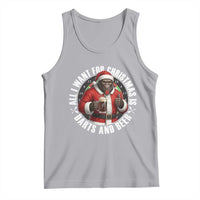 Funny Santa Bigfoot Dartist Beer Lover Tank Top Merry Dartsmas Christmas Gift - Wonder Print Shop