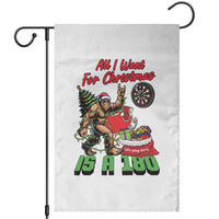 All I Want For Christmas Is A 180 Garden Flag Bigfoot Lover Dartist Gift - Wonder Print Shop