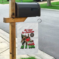 All I Want For Christmas Is A 180 Garden Flag Bigfoot Lover Dartist Gift - Wonder Print Shop