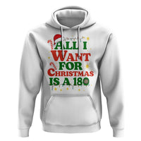 Funny Dart Player Hoodie All I Want For Christmas Is A 180 - Wonder Print Shop