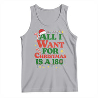 Funny Dart Player Tank Top All I Want For Christmas Is A 180 - Wonder Print Shop