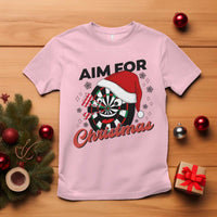 Funny Dart Player Aim For Christmas T Shirt Gift For Dartist - Wonder Print Shop
