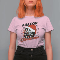 Funny Dart Player Aim For Christmas T Shirt For Women Gift For Dartist - Wonder Print Shop
