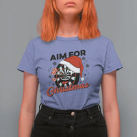Funny Dart Player Aim For Christmas T Shirt For Women Gift For Dartist - Wonder Print Shop