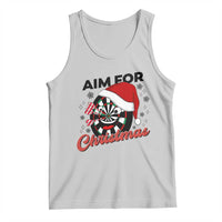 Funny Dart Player Aim For Christmas Tank Top Gift For Dartist - Wonder Print Shop