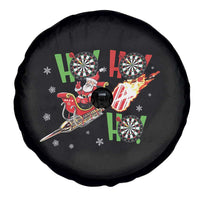 Christmas Dart Game Spare Tire Cover Funny Ho Ho Ho Dart Player Holiday Gift - Wonder Print Shop