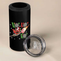 Christmas Dart Game 4 in 1 Can Cooler Tumbler Funny Ho Ho Ho Dart Player Holiday Gift - Wonder Print Shop