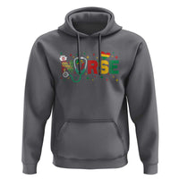 Proud Black Nurse Hoodie Black History Month Gift - Wonder Print Shop