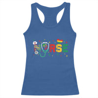 Proud Black Nurse Racerback Tank Top Black History Month Gift - Wonder Print Shop