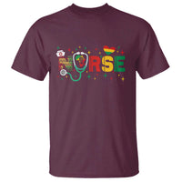 Proud Black Nurse T Shirt Black History Month Gift - Wonder Print Shop