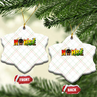 Proud Black Nurse Ceramic Ornament Black History Month Healthcare Gift - Wonder Print Shop