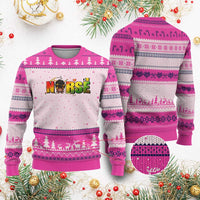 Proud Black Nurse Ugly Christmas Sweater Black History Month Healthcare Gift - Wonder Print Shop