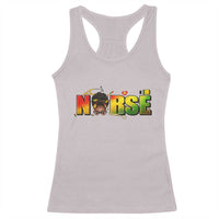 Proud Black Nurse Racerback Tank Top Black History Month Healthcare Gift - Wonder Print Shop