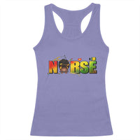 Proud Black Nurse Racerback Tank Top Black History Month Healthcare Gift - Wonder Print Shop