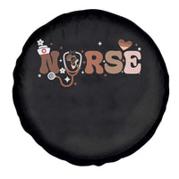 Strong Black Nurse Spare Tire Cover African American Healthcare Hero Gift - Wonder Print Shop