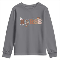 Strong Black Nurse Youth Sweatshirt African American Healthcare Hero Gift - Wonder Print Shop
