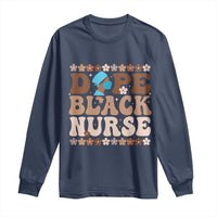 Dope Black Nurse Long Sleeve Shirt African American Black Nurse Gift - Wonder Print Shop