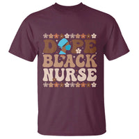 Dope Black Nurse T Shirt African American Black Nurse Gift - Wonder Print Shop