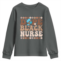 Dope Black Nurse Youth Sweatshirt African American Black Nurse Gift - Wonder Print Shop