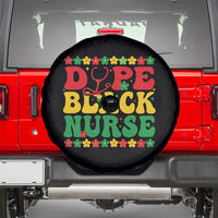 Melanin Queen Nursing Black History Month Gift Spare Tire Cover Dope Black Nurse