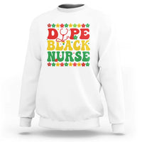 Melanin Queen Nursing Black History Month Gift Sweatshirt Dope Black Nurse