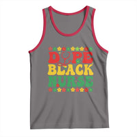 Melanin Queen Nursing Black History Month Gift Tank Top Dope Black Nurse