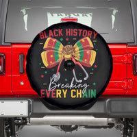 Black History Breaking Every Chain Spare Tire Cover Gift For Black Nurse - Wonder Print Shop