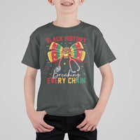 Black History Breaking Every Chain T Shirt For Kid Gift For Black Nurse - Wonder Print Shop