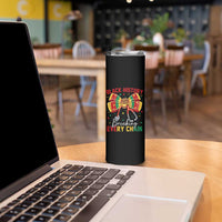 Black History Breaking Every Chain Skinny Tumbler Gift For Black Nurse - Wonder Print Shop