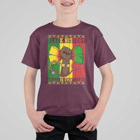 Breaking Every Chain T Shirt For Kid Black History Medical Professional Gift - Wonder Print Shop