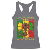 Breaking Every Chain Racerback Tank Top Black History Medical Professional Gift - Wonder Print Shop