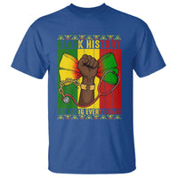 Breaking Every Chain T Shirt Black History Medical Professional Gift - Wonder Print Shop