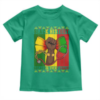 Breaking Every Chain Toddler T Shirt Black History Medical Professional Gift - Wonder Print Shop