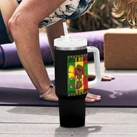 Breaking Every Chain Tumbler With Handle Black History Medical Professional Gift - Wonder Print Shop