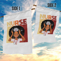 Strong Black Nurse Garden Flag Black History Medical Professional Gift - Wonder Print Shop