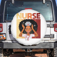 Strong Black Nurse Spare Tire Cover Black History Medical Professional Gift - Wonder Print Shop