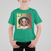 Strong Black Nurse T Shirt For Kid Black History Medical Professional Gift - Wonder Print Shop