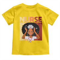 Strong Black Nurse Toddler T Shirt Black History Medical Professional Gift - Wonder Print Shop
